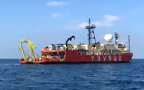 华为海洋启动PEACE海底电缆项目海上调查