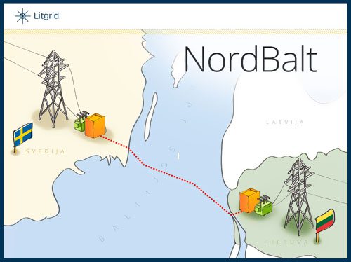 立陶宛政府支持再建一条电力电缆连接瑞典