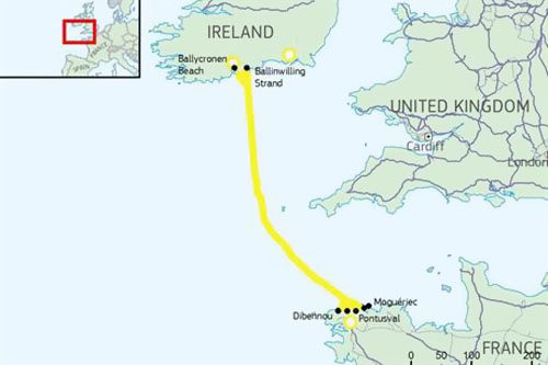 法国与爱尔兰斥10亿欧元建700兆瓦海底电缆